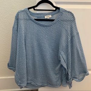 Waffle Knit Sweater